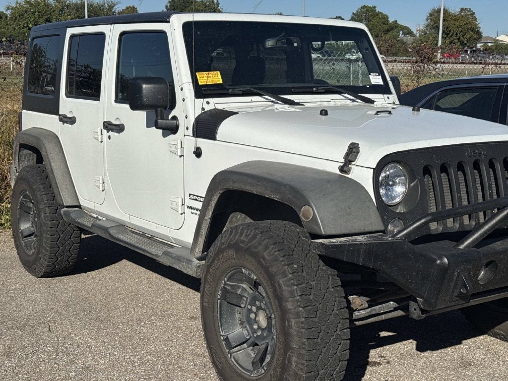 2015 Jeep Wrangler Unlimited Sport