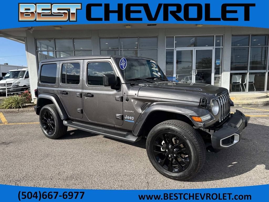 2021 Jeep Wrangler 4xe Unlimited Sahara