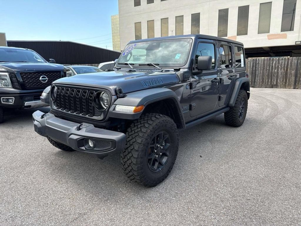 2025 Jeep Wrangler 4xe Willys