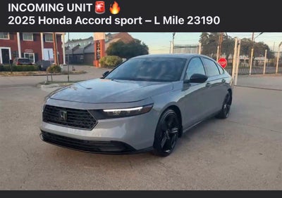 2025 Honda Accord Hybrid Sport-L