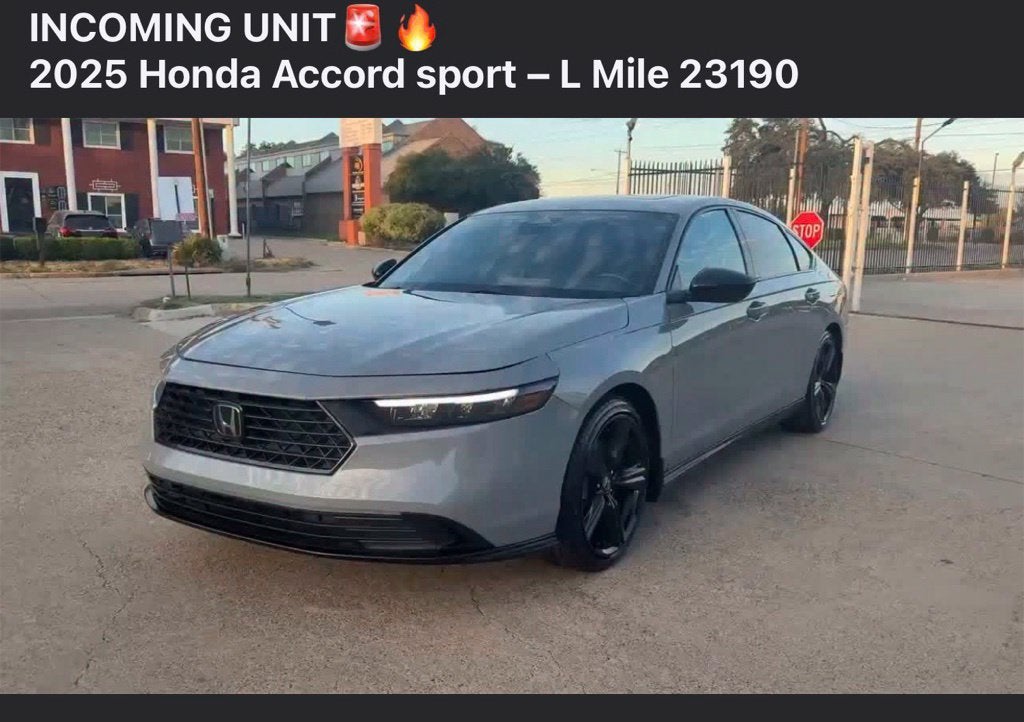 2025 Honda Accord Hybrid Sport-L