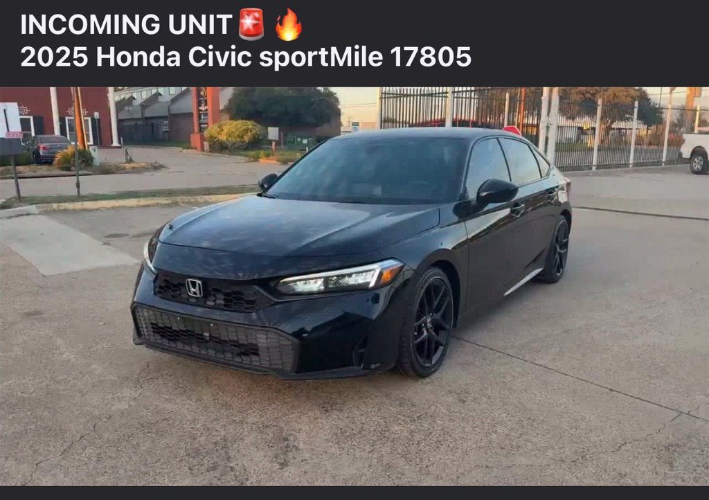 2025 Honda Civic Sedan Sport