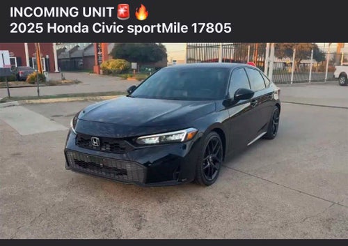 2025 Honda Civic Sedan Sport