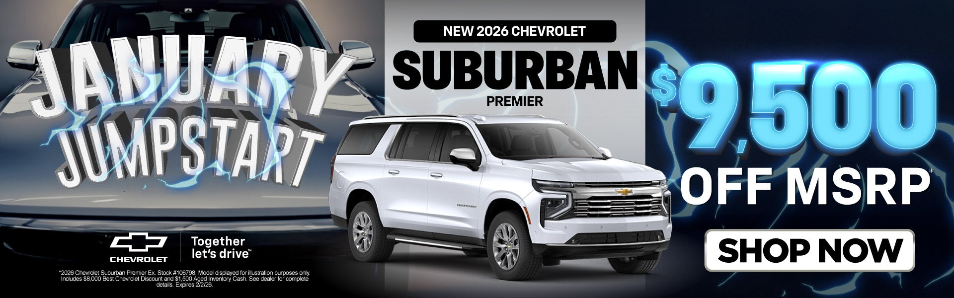 New 2026 Chevrolet Suburban Premier - Shop now