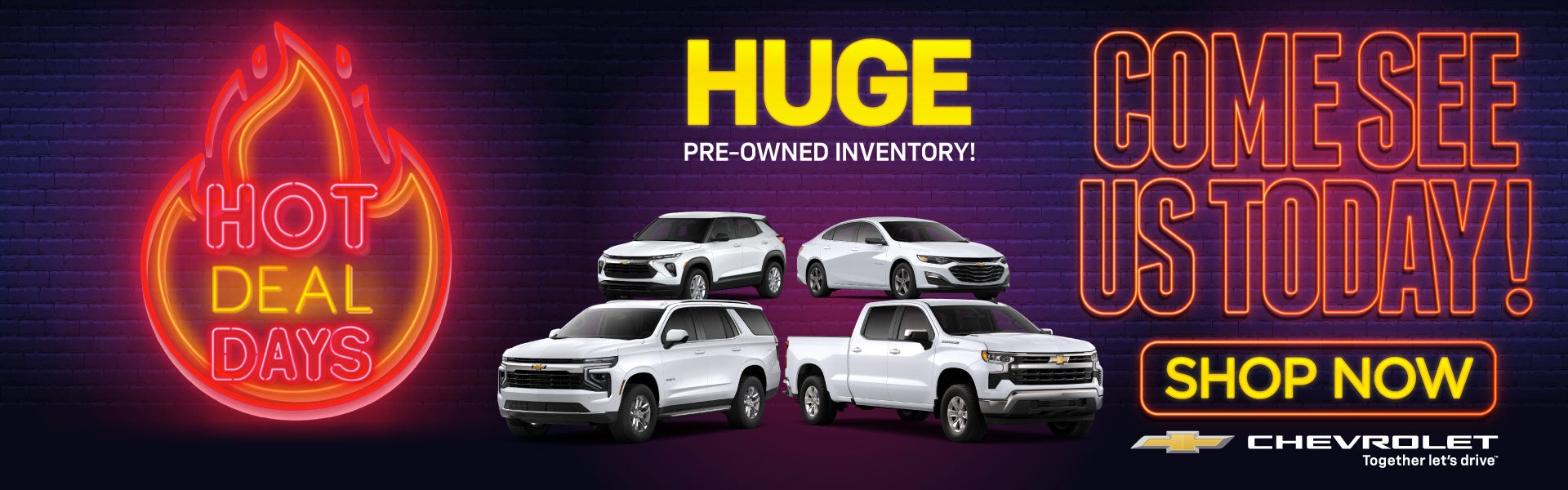 HUGE Pre-Owned Inventory!