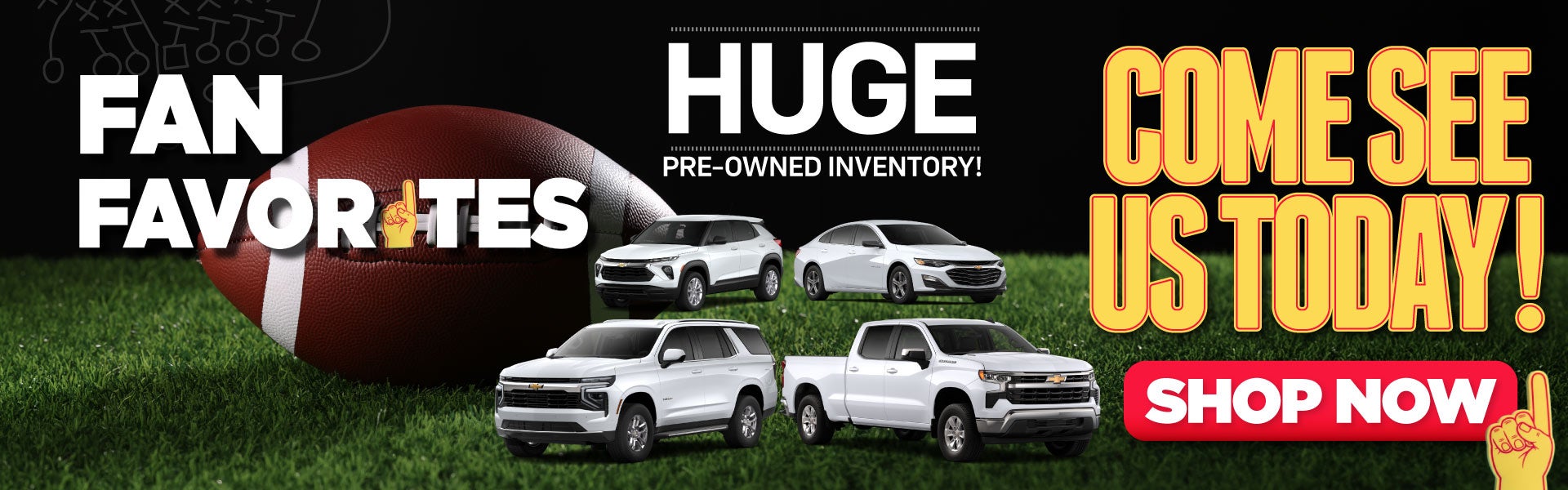 HUGE Pre-Owned Inventory! Come See Us Today!